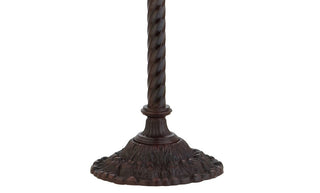 Kayla Tiffany-Style 70" Torchiere LED Floor Lamp