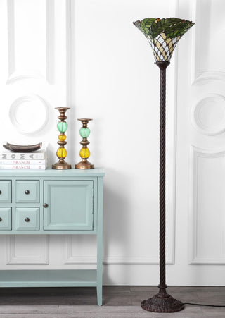 Madison Tiffany-Style 71" Torchiere LED Floor Lamp