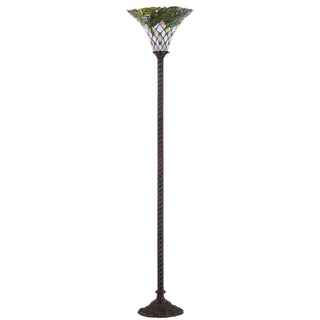 Madison Tiffany-Style 71" Torchiere LED Floor Lamp