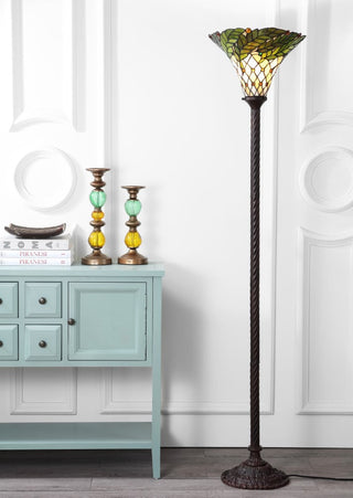 Madison Tiffany-Style 71" Torchiere LED Floor Lamp