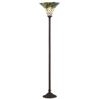 Madison Tiffany-Style 71" Torchiere LED Floor Lamp