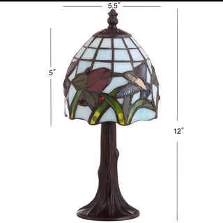 Nash Tiffany-Style 12" LED Table Lamp