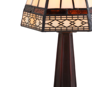 Vera Tiffany-Style 12" LED Table Lamp