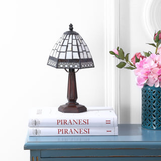 Vera Tiffany-Style 12" LED Table Lamp