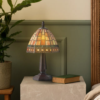 Vera Tiffany-Style 12" LED Table Lamp