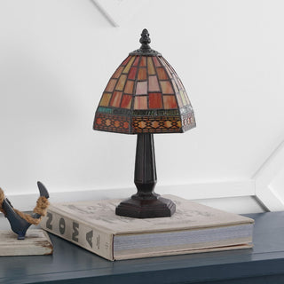 Vera Tiffany-Style 12" LED Table Lamp