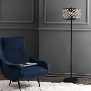 Pedro 60" Crystal/Metal LED Floor Lamp