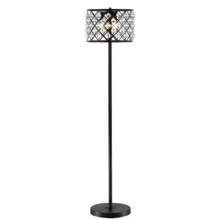 Pedro 60" Crystal/Metal LED Floor Lamp