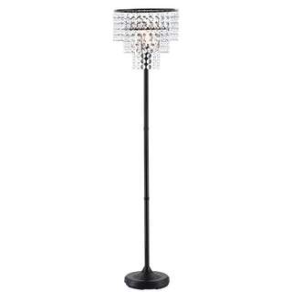 Darvin 60" Crystal/Metal Floor Lamp