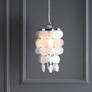 Ember 7" Seashell LED Chandelier Pendant