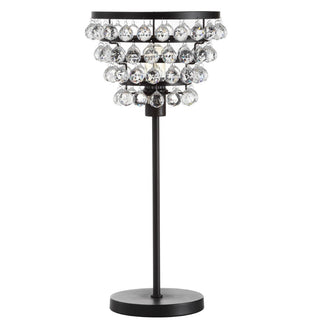 Angelina 25" Crystal/Metal Table Lamp