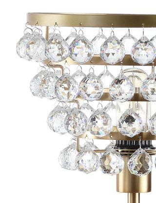 Angelina 25" Crystal/Metal Table Lamp