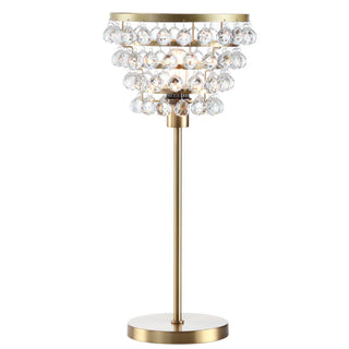 Angelina 25" Crystal/Metal Table Lamp