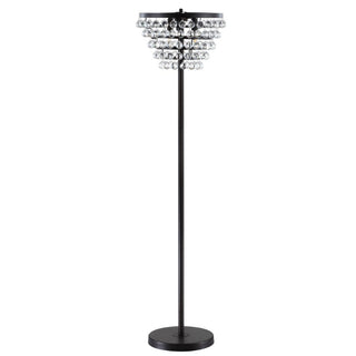 Dallas 60" Crystal/Metal LED Floor Lamp