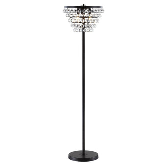 Dallas 60" Crystal/Metal LED Floor Lamp