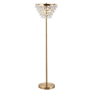 Dallas 60" Crystal/Metal LED Floor Lamp