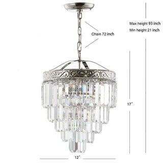 Jessie Crystal LED Chandelier