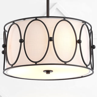 Eloise 3-Light 19" Metal LED Pendant