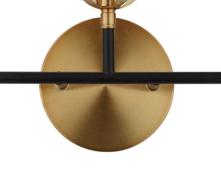 Iris Brass Vanity Industrial Wall Sconce