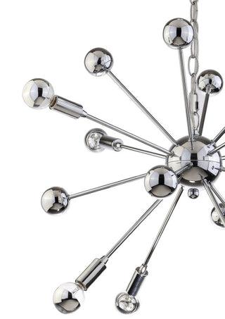 Harlee 8-Light 22.5" Metal Sputnik-Style LED Chandelier