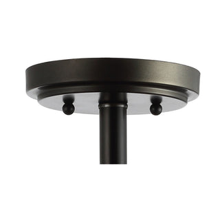 Jordan 14" Wood Beaded/Metal LED Flush Mount