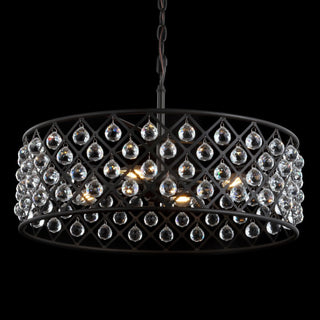 Minar Crystal/Metal LED Pendant