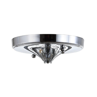 Trinity Metal/Crystal LED Flush Mount