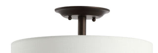 Pagoda 15" Metal LED Semi-Flush Mount