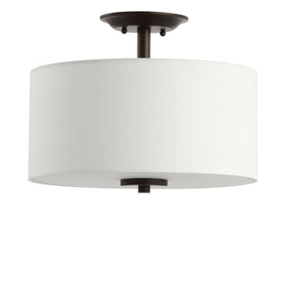 Pagoda 15" Metal LED Semi-Flush Mount