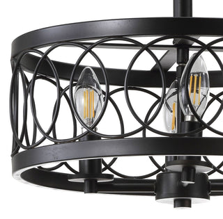 Badger 15.5" Metal LED Semi-Flush Mount