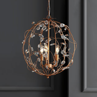 Emu 20" Adjustable Metal/Glass LED Pendant