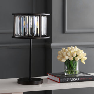 Scolopax 21.5" Metal/Crystal LED Table Lamp