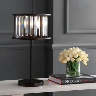 Scolopax 21.5" Metal/Crystal LED Table Lamp