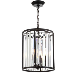 Nemrut 12" Metal/Crystal LED Pendant