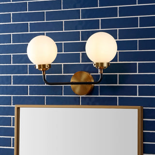 Iris 18" 2-Light Industrial Wall Sconce