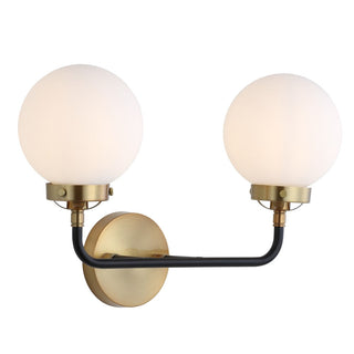 Iris 18" 2-Light Industrial Wall Sconce