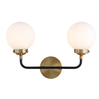 Iris 18" 2-Light Industrial Wall Sconce