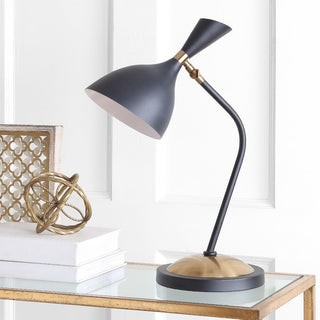 Shaw 21.5" Iron Retro Mid-Century LED Table Lamp