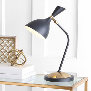 Shaw 21.5" Iron Retro Mid-Century LED Table Lamp