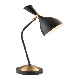 Shaw 21.5" Iron Retro Mid-Century LED Table Lamp