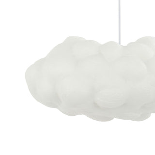 Rimz 23" Modern Contemporary Silk LED Cloud Pendant