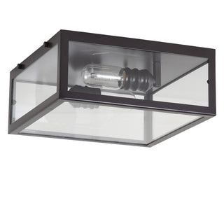 Shoal Metal/Glass LED Flush Mount