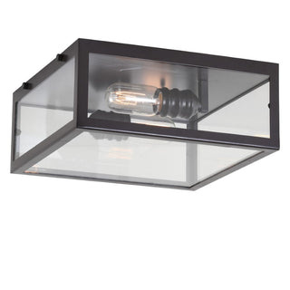 Shoal Metal/Glass LED Flush Mount