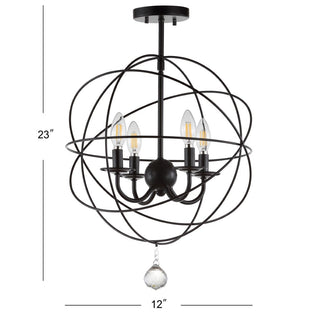 Shoal 12" Metal LED Flush Mount