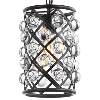 Formentera 8" Metal/Crystal LED Pendant