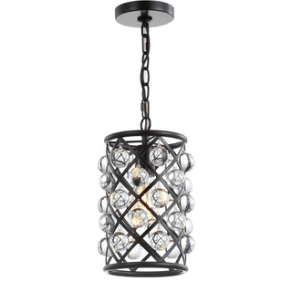 Formentera 8" Metal/Crystal LED Pendant