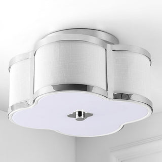 Uheold Scalloped Shade Metal Classic Glam LED Flush Mount