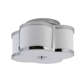 Uheold Scalloped Shade Metal Classic Glam LED Flush Mount