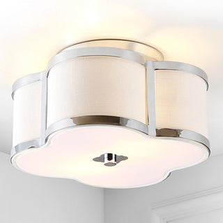 Uheold Scalloped Shade Metal Classic Glam LED Flush Mount