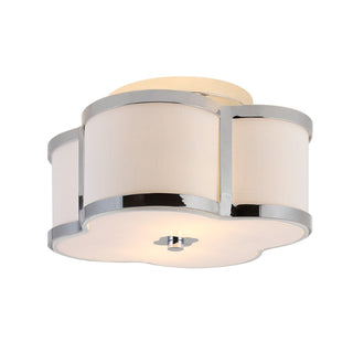 Uheold Scalloped Shade Metal Classic Glam LED Flush Mount